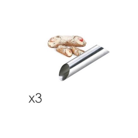 Set mit 3 Cannoli-Formen der Delicia-Linie aus Edelstahl – Tescoma (1/2)