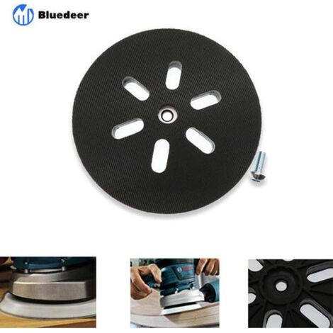 Disque Abrasif 150mm pour Ponceuse Bosch GEX 150/150 AC/150 Turbo - Bluedeer (1/5)