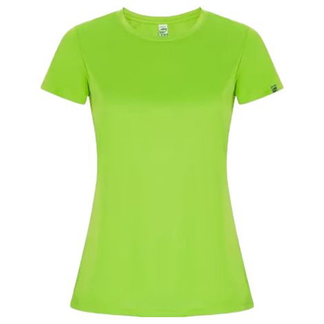 Camiseta técnica Imola Mujer 0428 XXL Verde fluor