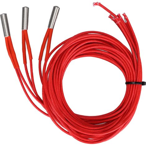 Cartouche Chauffante Céramique 24V 40W pour Imprimante 3D, Pièce de Rechange Chauffage 6x20mm (1/5)