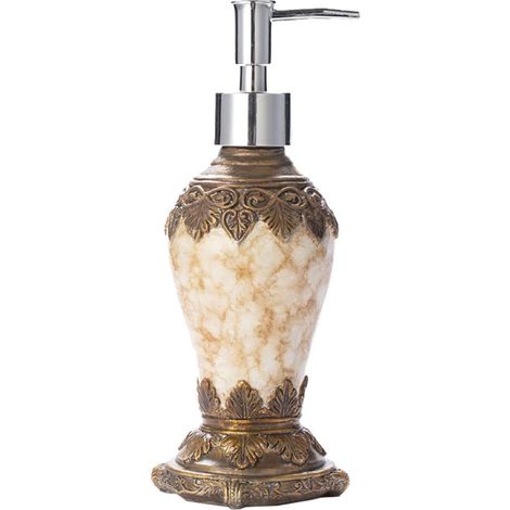 vide en résine blanche de 300 ml pour gel douche et lotions (1/5)