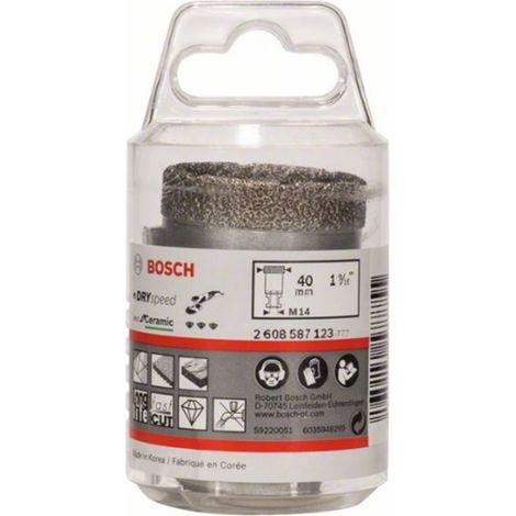 Coronas diamante en seco Dry Speed Best Ceramic 40x35mm BOSCH 2608587123