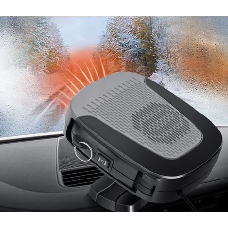 Chauffage de voiture 12V 150W – Ventilateur dégivrage 360° – Câble allume-cigare 1.5 m – Pour désembuage et dégivrage rapide (1/5)