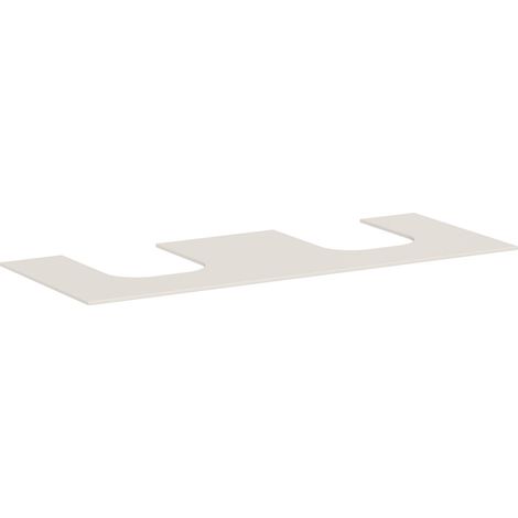 hansgrohe Xevolos E consola, 2 recortes, 1370x550mm, para lavabo (1/2)