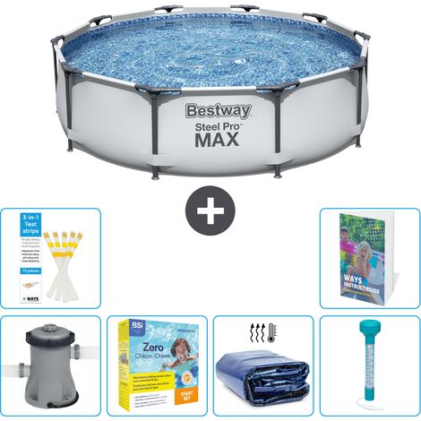 Bestway Steel Pro MAX Rund - 305x76 cm - 7-teilig S184
