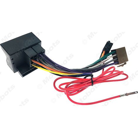 Compatible avec Peugeot 207/307/407 et Citroën C3/C4, câble de conversion audio d'origine, connexion ISO sans perte, fil de sortie CD (1/4)