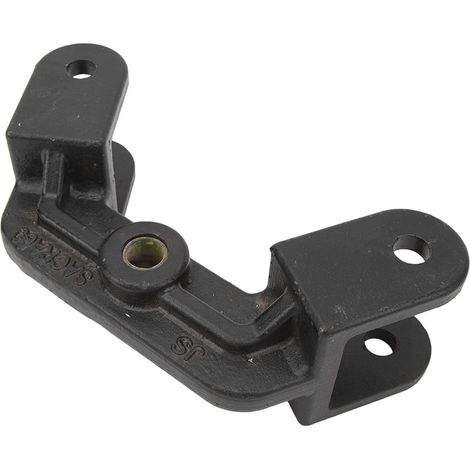 Raccord pour ressort à lames de remorque, bras de bascule à double arbre, bras de bascule tandem pour ressort lourd, destiné au remorquage de camping-cars (1/5)