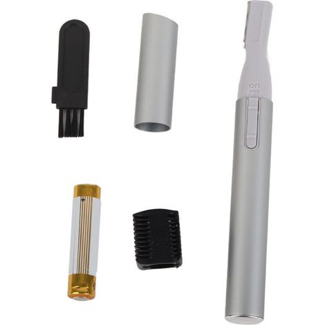 Epilateur électrique multifonction pour sourcils et corps, rasoir sans douleur femme, tondeuse précision visage (1/5)