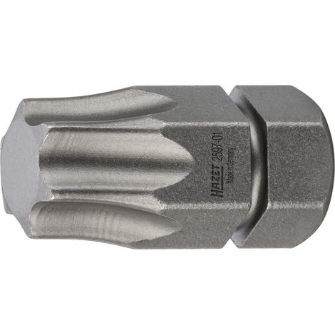 Hazet 2597-01 Bit, Attacco Esagonale, Massiccio, 8 mm 5/16 di Pollice