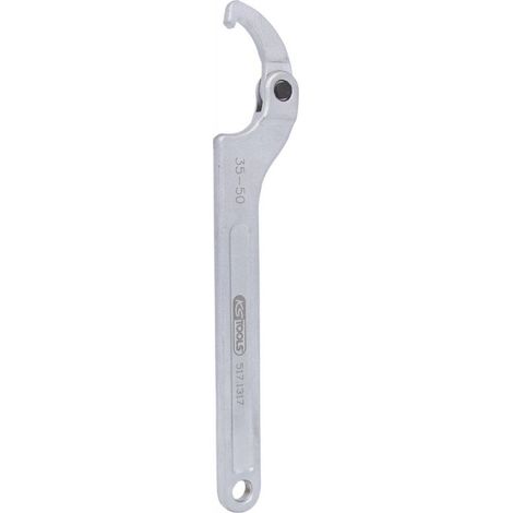 KS Tools Gelenk-Hakenschlüssel mit Nase, 35-50 mm