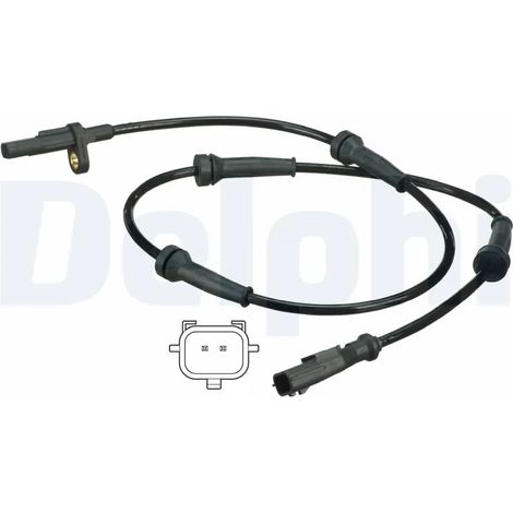 Capteur, vitesse de roue Delphi Technologies SS20376 OPEL 4406340 4419128