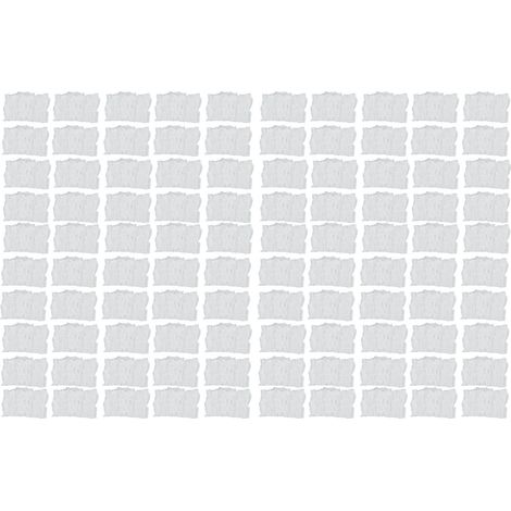 100 PANS Bandes de Soin Visage Non Tissées Élastiques, Bandeaux à Usage Unique Blancs (1/5)