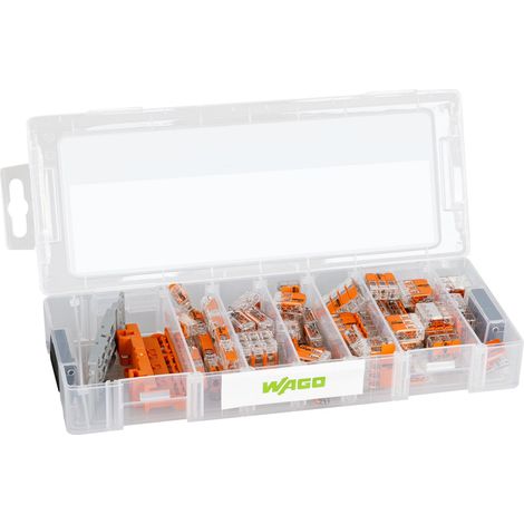 Mallette de connexion électrique L-Boxx Micro - 68 bornes 221 4 et 6 mm² - WAGO - 887-804