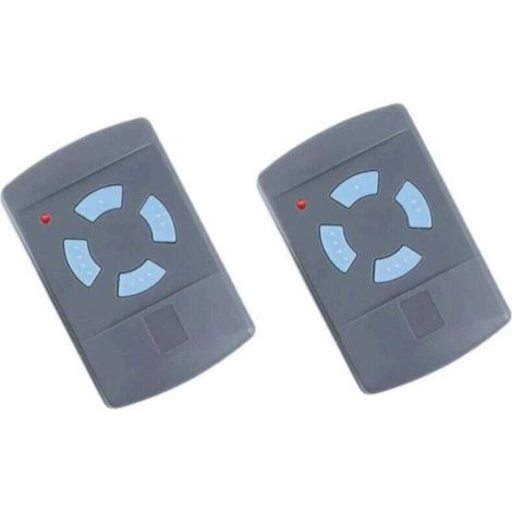 2er-Pack Sdre HSM4 868 MHz Garagentor-Fernbedienung mit 4 Tasten, Blau. Ersetzt Hörmann 868 MHz Sender: HS4, HSM2, HSP4, HS1, Tubauto HSM4 und HS4.