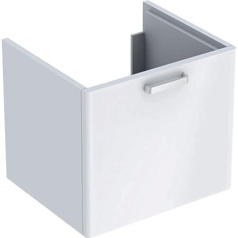 Mueble bajo lavabo RENOVA PLAN 530x463x445mm Ko blanco Frente blanco brillo