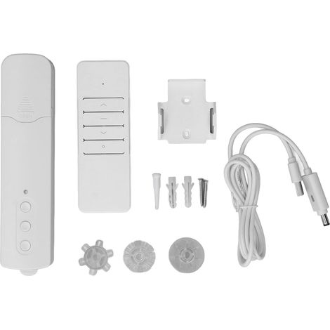 Ouvre-rideau sans fil Rechargeable, moteur de store intelligent WiFi, pilote de chaîne électrique, commande vocale, ouvre-rideau sans fil pour Tuya Zigbee (1/5)