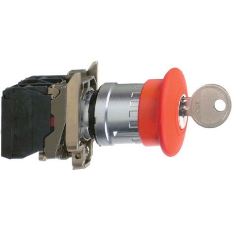 Schneider Electric Not-Aus-Taster XB4BS9445 Schlüsselentriegelung