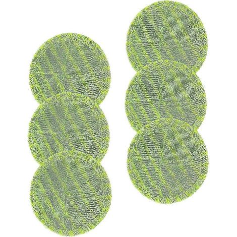 Lot de 6 lingettes flottantes de rechange pour balai à franges Clean Floor Reveal, compatibles avec carrelage, parquet et sols lisses. (1/5)