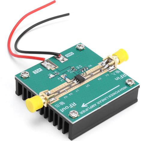Amplificateur de puissance RF, module PCB linéaire haute puissance, composants électroniques, 2,4 GHz, 1 W, RF2126, 6 V. (1/5)