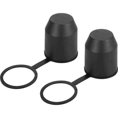 Copertura per gancio di traino per auto in 2 pezzi, protezione per gancio di traino per rimorchio universale per auto, copertura per gancio di traino per auto, copertura per gancio di traino per auto (1/5)