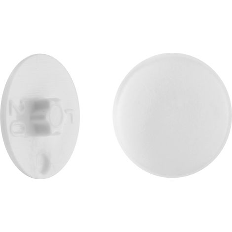 Abdeckkappen Ø 13,5 mm für TX 25 Schrauben weiß - 50 Stk. Abdeckkappen