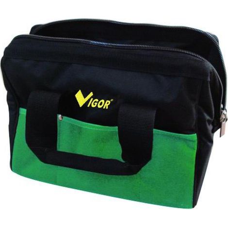 Sac à outils Vigor en toile renforcée moyenne 32X23X25H