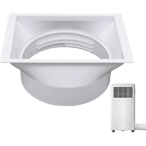 Adaptateur De Fenêtre Pour Tuyau D'évacuation De Climatiseur  Climatiseur Adaptateur de Tuyau de Fenêtre Interface, Coupleur de Tuyau d'échappement de Climatiseur Portable, 150mm (1/5)