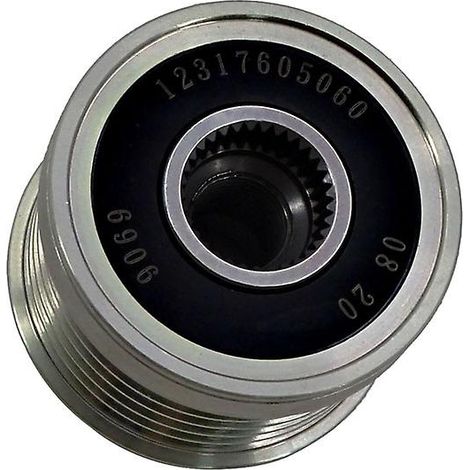 Poulie de courroie compatible avec : BMW Série 1 F20 2011-2015 BMW Série 3 F30 2012-2015 Référence d'origine : 1231 7605 060( )
