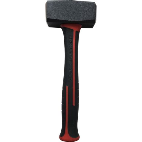 Rs Pro – Massette 1.5kg en acier au carbone – Poignée en fibre de verre – Pour travaux de précision sur bois dur et béton armé