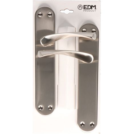 Manija de puerta 707 Níquel satinado Edm (1/3)