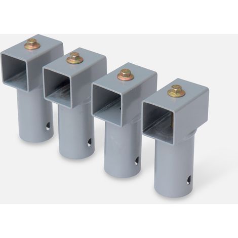 Conector para cama elástica, 430 a 490cm, set de 4