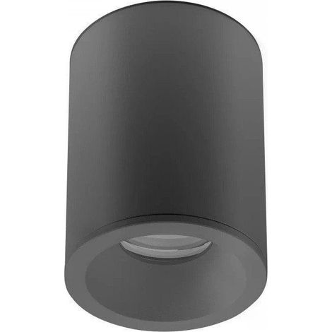 GTV Sensa Aqua Deckenleuchte schwarz 11,5x8,5 cm IP54