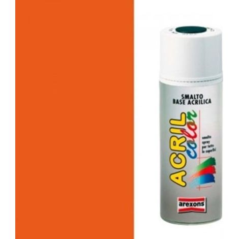 Vernice Spray Arexons Colore Arancio Puro Ral 2004 400 Ml  Ferr 104197 (1/2)