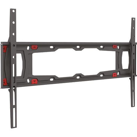 Support TV Mural pour écrans 29-75 Pouces, Fixe, cloisons sèches sans Perçage, Poids Max. 43Kg, Serrure Automatique, pour LED OLED LCD, jusqu'à VESA 600x400 (1/5)