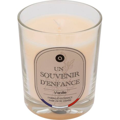Bougie parfumée Nibi vanille 180 g - Atmosphera créateur d'intérieur