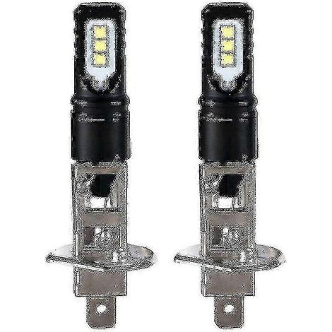 Kit de phares LED H1 ultra-lumineux 6000K, feux de route 6000 lm (1/5)