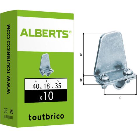 10 butées de volet type ronde marseillais 40mm - (1/3)