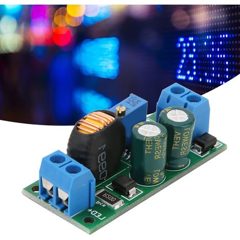 Module de commande de LED LD48AJTA 72 W CC 6-50 V 1-3 A, régulateur PWM, convertisseur de courant 2 A 6-16 V avec bornes (1/5)