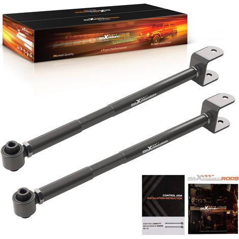 2pc Adjustable Rear Lower Camber Arms For BMW 3 Series E36 E46 E83 E85 E86 E89 (1/5)