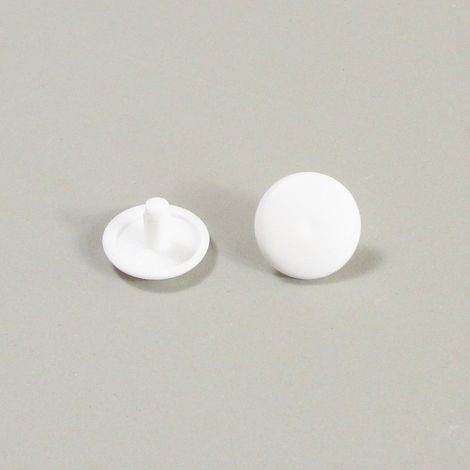 Bouchon obturateur plastique 3 mm – Couleur blanche – Résistant à l'humidité et à la corrosion – Pour matériaux pleins variés – Ajile (1/2)