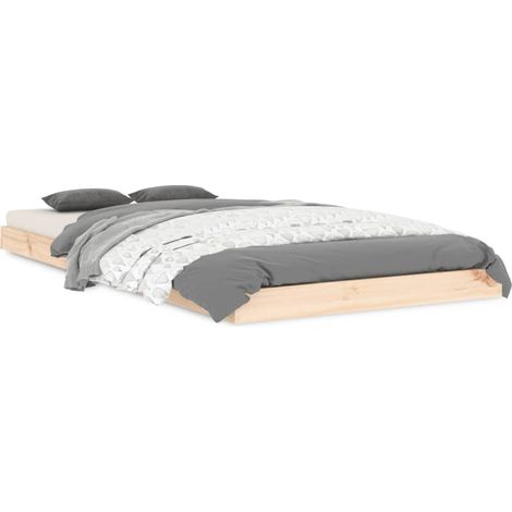 Maison Exclusive - Estructura de cama madera maciza de pino 90x19