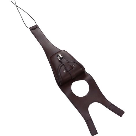 Sacoche de réservoir moto étanche en cuir synthétique, porte-monnaie universel pour téléphone, rangement marron foncé (1/5)