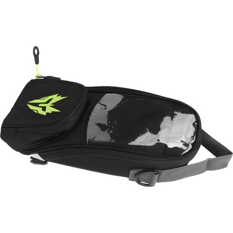 Sacoche de réservoir magnétique Oxford 4.5L grande capacité pour moto, jaune fluorescent, tissu haute résistance, poche de navigation. (1/5)