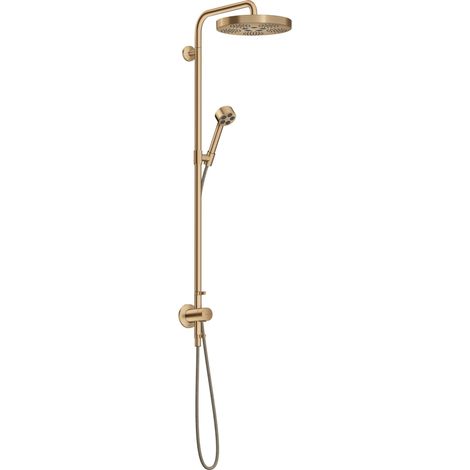 hansgrohe AXOR One Showerpipe mit Thermostat und Kopfbrause 280