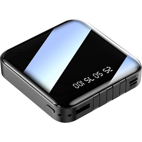 Banque d'alimentation 10000mAh Chargeur portable avec câble Type-C Micro USB Affichage LED de batterie (1/5)