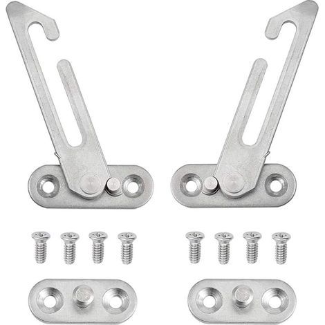 2pcs UPVC Window Regulator – Stainless Steel 304 – with Screws – for Left and Right Windows (1/4)