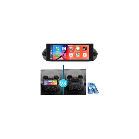 Pour VW New Beetle 2001-2010 Android 14 Autoradio Carplay GPS RDS WiFi 1+32G (1/5)