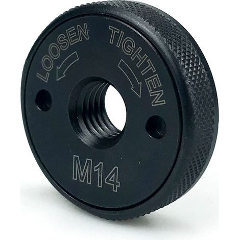 Plateau de verrouillage pour meuleuse d'angle portable M14, plateau de pression autobloquant compatible fixation M14 pour meuleuse d'angle, accessoire de serrage pour outil de meulage (1/5)