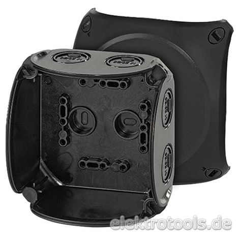 HENSEL KABELABZWEIGKASTEN BIS 4 O.KLEMME SW KF 0400 B 4012591121749