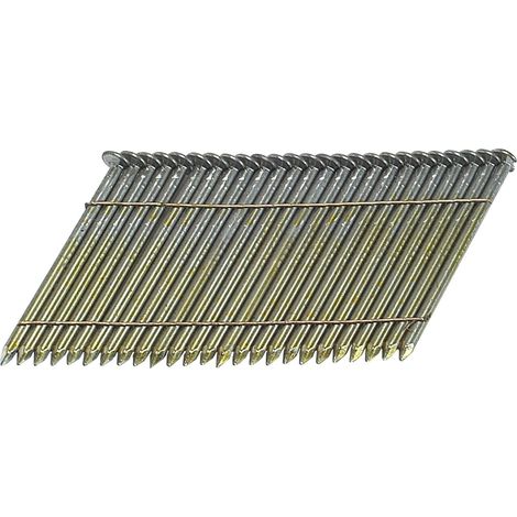 Bostitch 28° Bright Ring Shank Stick Nails 3.1 x 90mm (Pack 2000) (1/2)